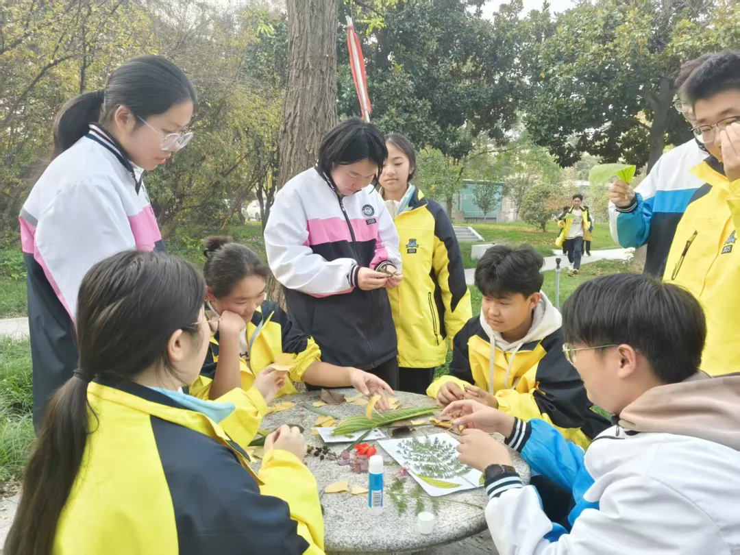 把心理课“种”在秋天里——落叶拼图，园中悟秋——记一堂走进植物园的心理融合课